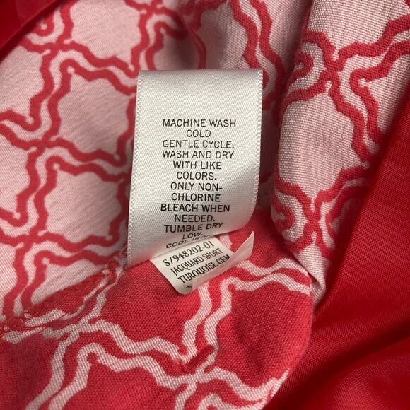 BANANA REPUBLIC Women’s Shorts Peach & White Size 2 - Picture 8 of 11